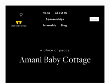 Tablet Screenshot of amanibabycottage.org
